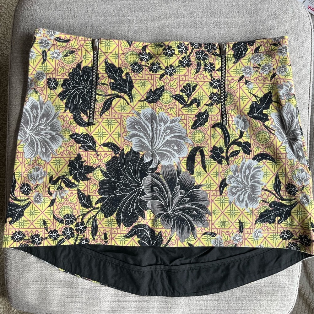 Topshop Mini Skirt Hi-Low